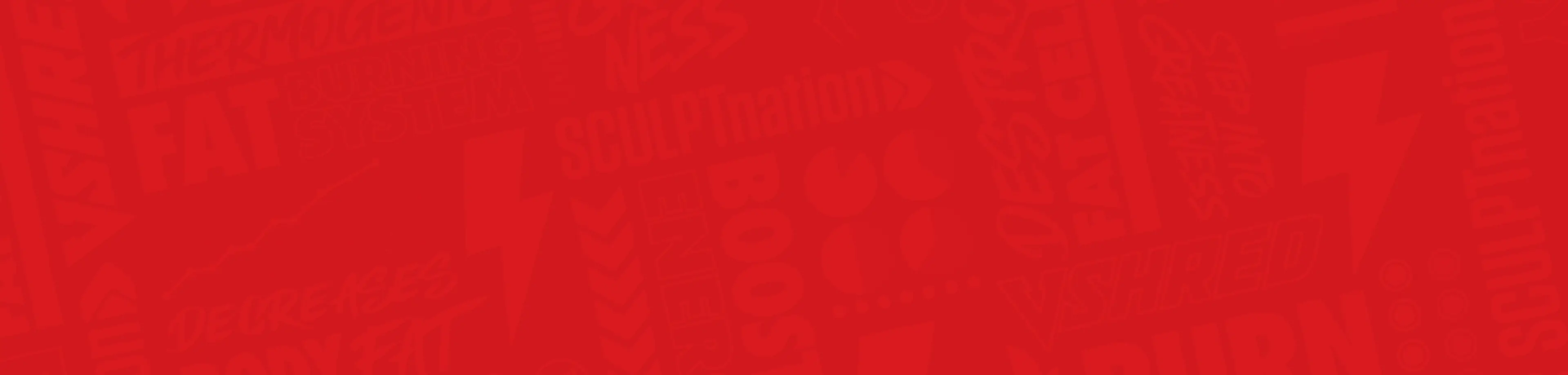 red background